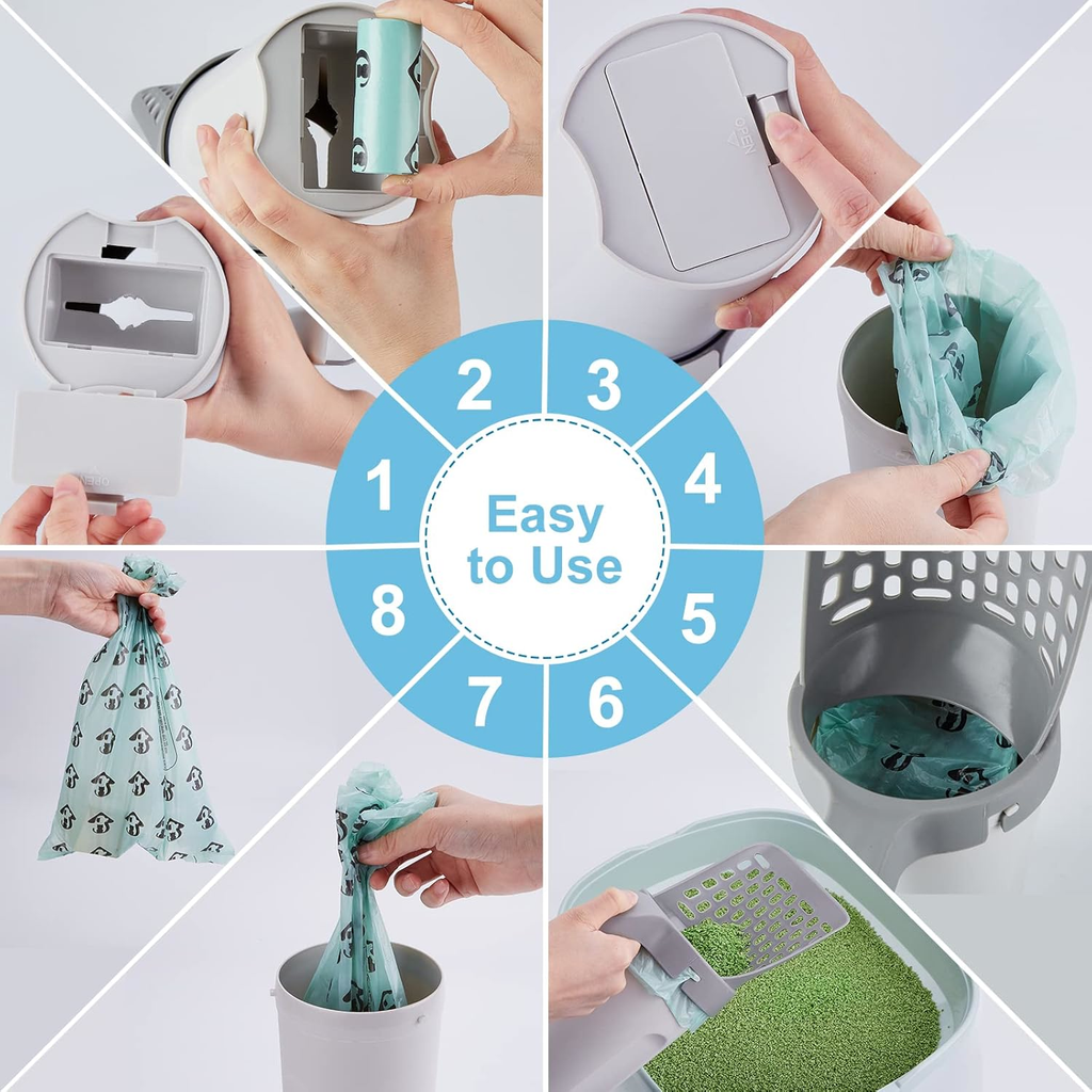 Pala Arenero Gato con 120 Bolsas.